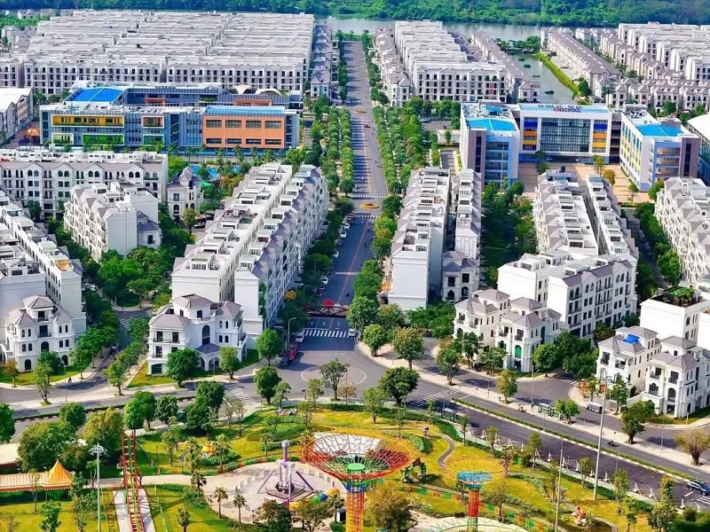 Phối cảnh hạ tầng Vinhomes